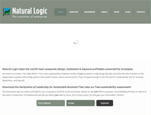 Tablet Screenshot of natlogic.com